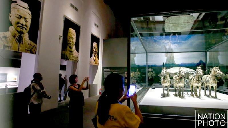 Ancient Chinese artefacts go on display at National Museum starting Monday Ancient Chinese artefacts go on display at National Museum starting Monday