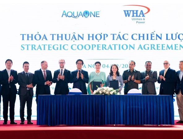 WHA Utilities ties up with VN’s Aquaone to develop water infrastructure WHA Utilities ties up with VN’s Aquaone to develop water infrastructure