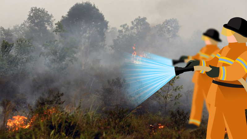 Indonesia deploys more troops to fire-prone regions Indonesia deploys more troops to fire-prone regions