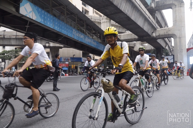 Bangkok rolls out car-free day Bangkok rolls out car-free day
