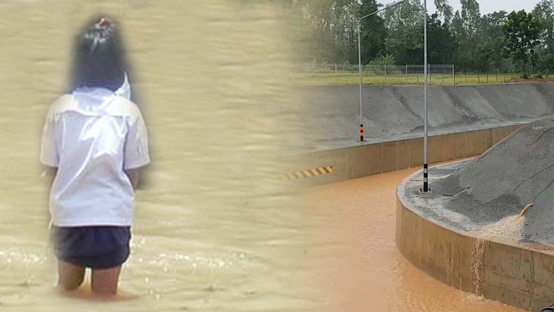 Korat residents call for repair of flooded tunnel under railway Korat residents call for repair of flooded tunnel under railway