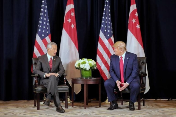 PM Lee, Trump renew key defence pact on US use of Singapore air, naval bases PM Lee, Trump renew key defence pact on US use of Singapore air, naval bases