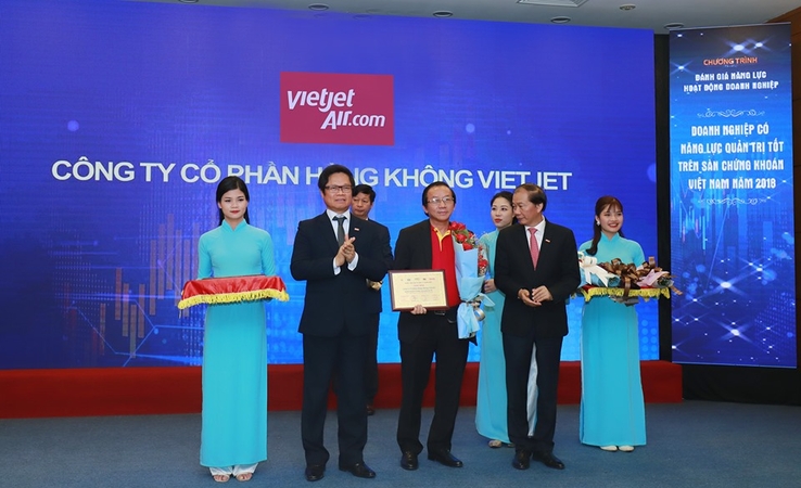 Vietjet again named best in financial management and corporate governance Vietjet again named best in financial management and corporate governance
