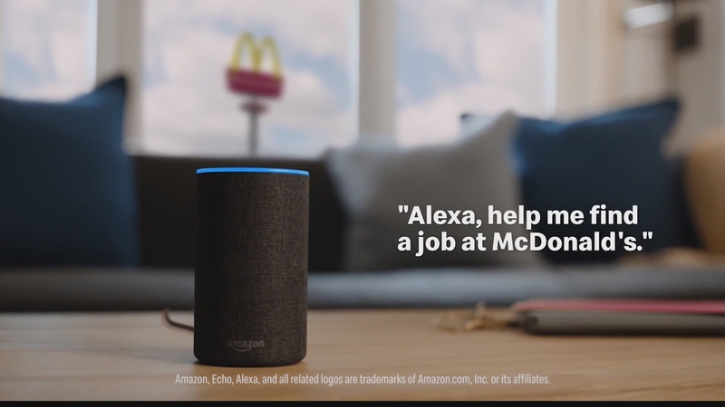 Finding job at some McDonald’s now as simple as asking Alexa Finding job at some McDonald’s now as simple as asking Alexa