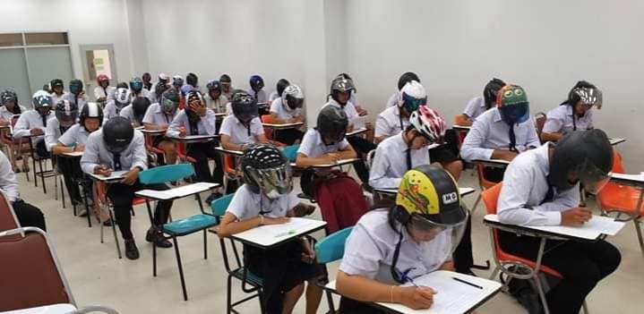 Explanations vary for bizarre exam snapshot Explanations vary for bizarre exam snapshot