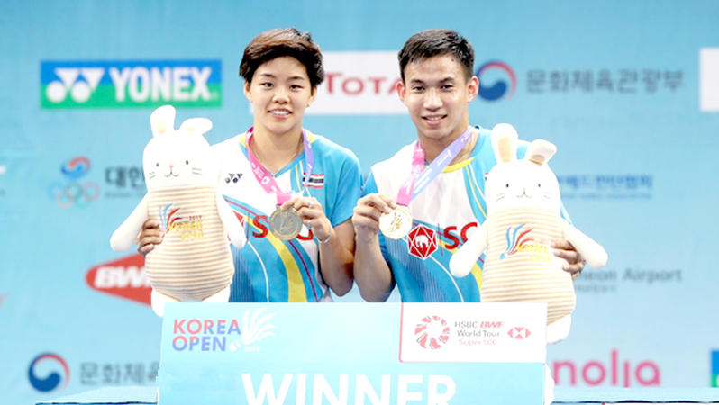 Mixed doubles duo make Thailand's day after Ratchanok trips at the finish Mixed doubles duo make Thailand's day after Ratchanok trips at the finish