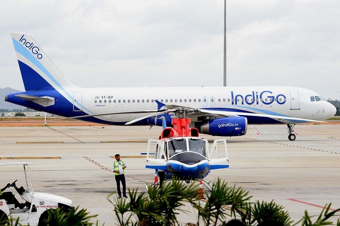 IndiGo flight makes emergency landing after ‘technical glitch’; Goa minister says engine on fire IndiGo flight makes emergency landing after ‘technical glitch’; Goa minister says engine on fire
