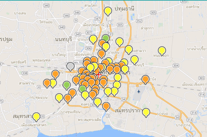 Pollution continues to affect Bangkok, nearby provinces Pollution continues to affect Bangkok, nearby provinces