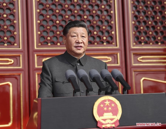 Xi says China will stay on peaceful development path Xi says China will stay on peaceful development path