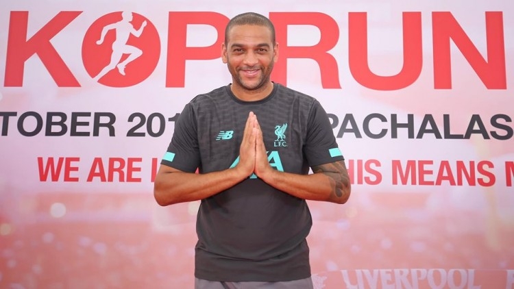 Ex-Liverpool defender Phil Babb in town for “Kop Run Bangkok 2019” Ex-Liverpool defender Phil Babb in town for “Kop Run Bangkok 2019”
