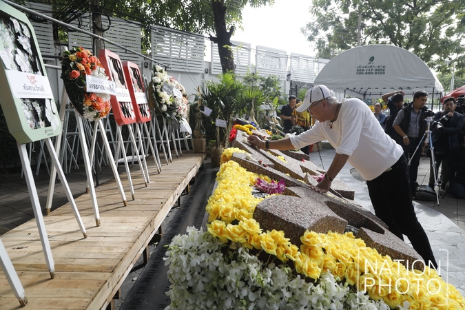 Thammasat U massacre of 1976 commemorated Thammasat U massacre of 1976 commemorated
