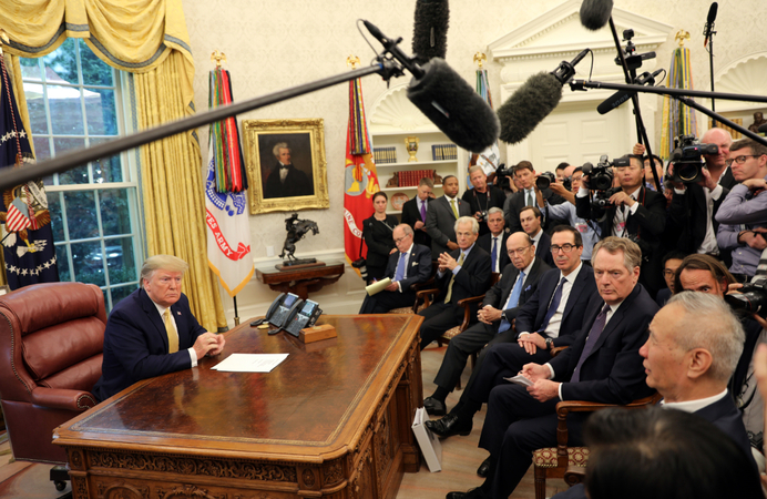 'Substantial progress' made in new round of China-US trade talks 'Substantial progress' made in new round of China-US trade talks