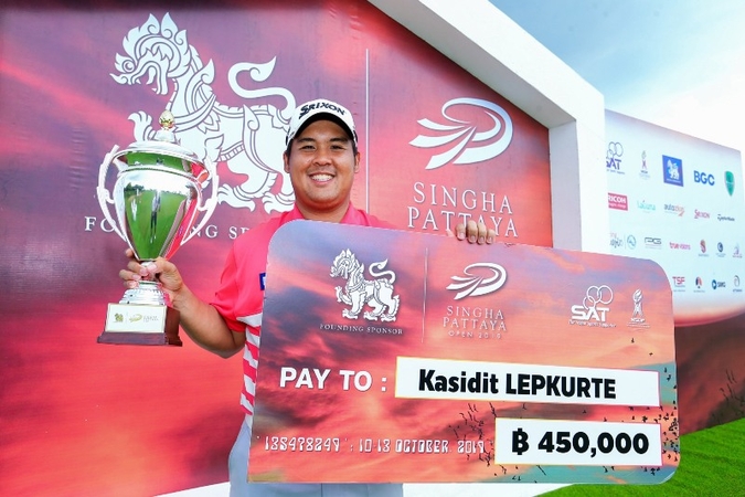 Kasidit inscribes his name among All Thailand golf title winners Kasidit inscribes his name among All Thailand golf title winners