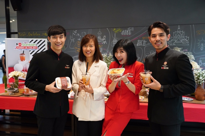 Tuck into pad thai in egg wrap aboard AirAsia Tuck into pad thai in egg wrap aboard AirAsia