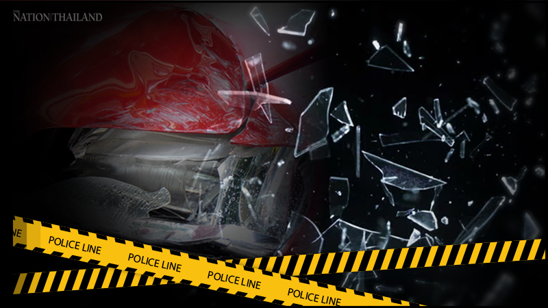 Two injured, one dead as pick-up truck crashes into parked cars Two injured, one dead as pick-up truck crashes into parked cars