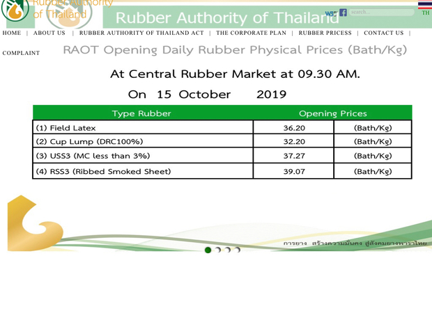 Cabinet earmarks over Bt24 bn in subsidies for rubber farmers Cabinet earmarks over Bt24 bn in subsidies for rubber farmers