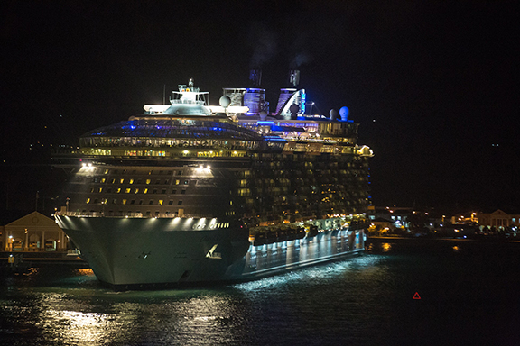 Cruise company bans passenger for life after she 'recklessly' stands on railing for a photo Cruise company bans passenger for life after she 'recklessly' stands on railing for a photo