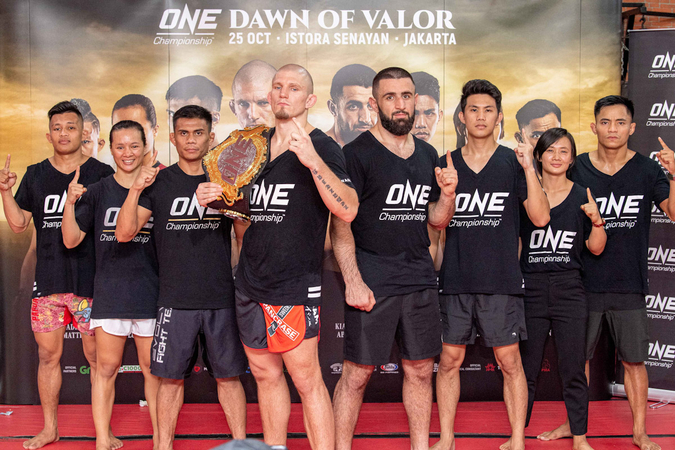One Dawn of Valor official workout launched in Jakarta One Dawn of Valor official workout launched in Jakarta