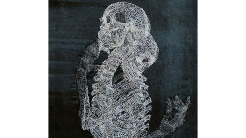 Fabric, Crochet and Embroidery artwork 