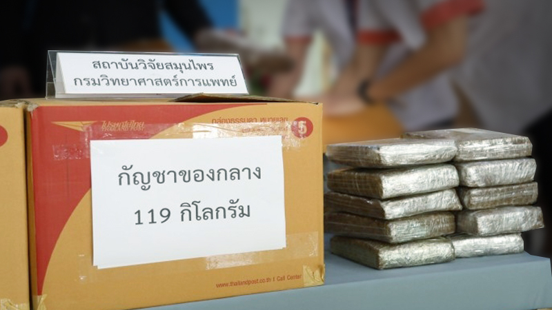 ONCB to deliver 122 kg of seized marijuana for medical research ONCB to deliver 122 kg of seized marijuana for medical research