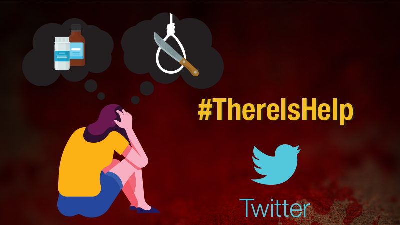 NGO offers help on Twitter to people prone to suicide NGO offers help on Twitter to people prone to suicide