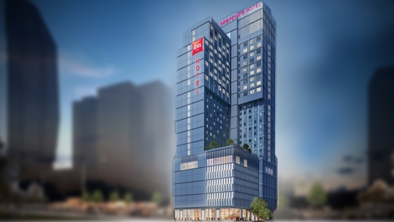 Opening December 1, Mercure & ibis hotel meets dual demand Opening December 1, Mercure & ibis hotel meets dual demand