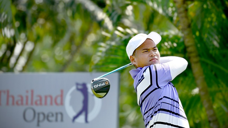 Last-minute entry Natthaphat surges into the lead at Thailand Open Last-minute entry Natthaphat surges into the lead at Thailand Open