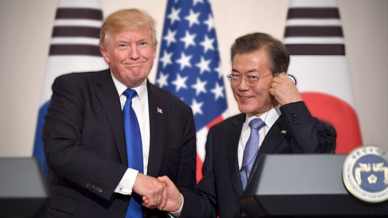 Trump again cites questionable numbers related to Korea trade deal Trump again cites questionable numbers related to Korea trade deal