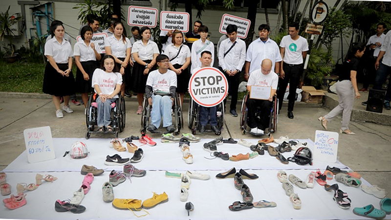 Network, road accident victims call for tougher traffic law Network, road accident victims call for tougher traffic law