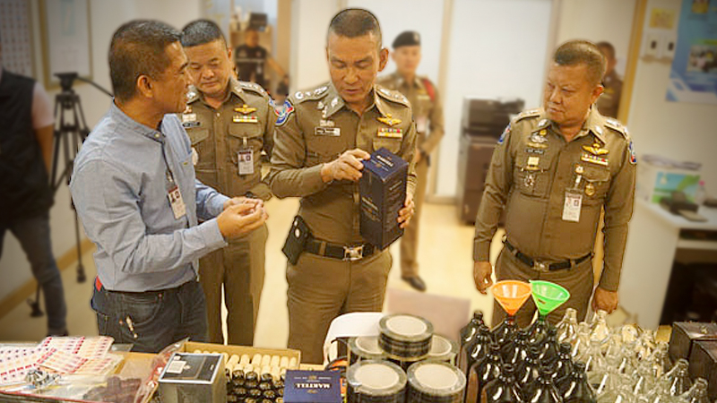 King of fake branded booze captured King of fake branded booze captured