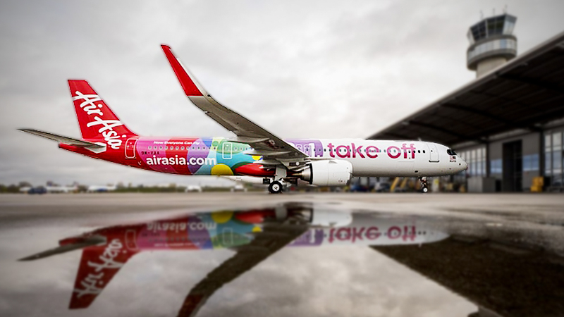 AirAsia takes first A321neo of a 353-aircraft order AirAsia takes first A321neo of a 353-aircraft order