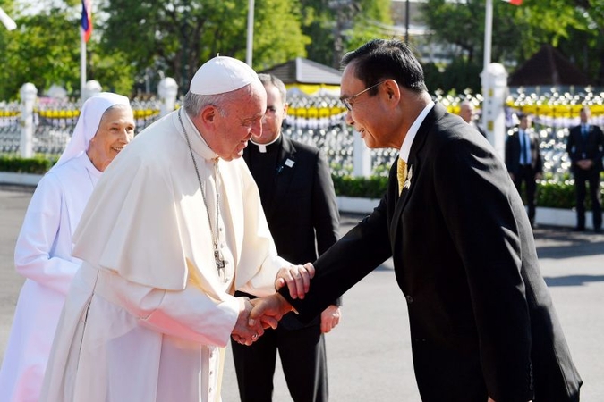 Pope Francis meets PM Pope Francis meets PM