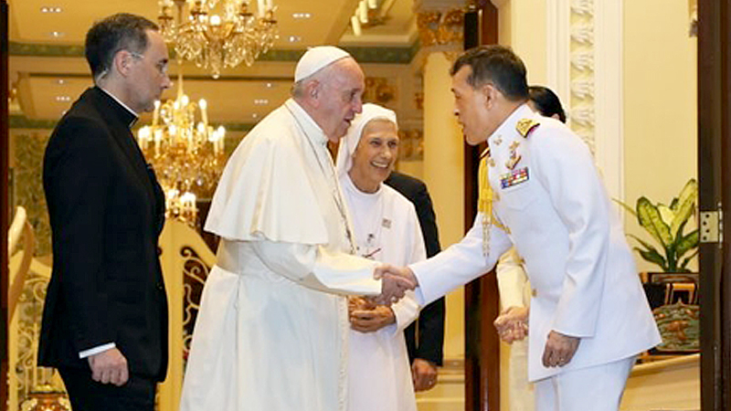 Pope Francis meets His Majesty the King Pope Francis meets His Majesty the King