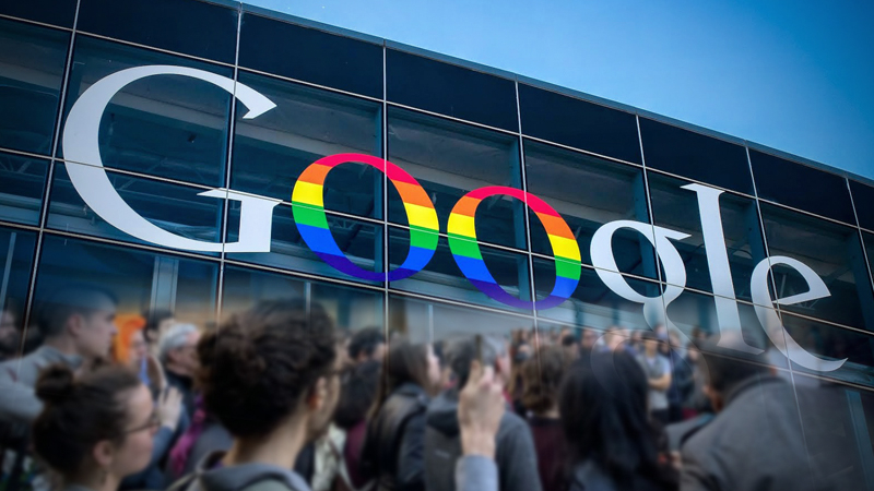 Google workers protest company's 'brute force intimidation' Google workers protest company's 'brute force intimidation'
