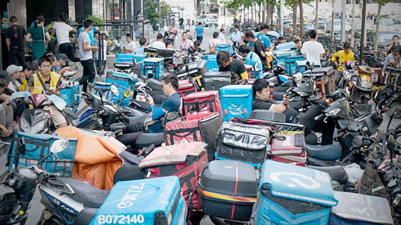For China's delivery drivers, big risks and bigger pressures to keep the nation fed For China's delivery drivers, big risks and bigger pressures to keep the nation fed