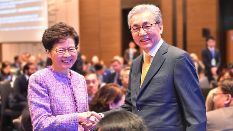 Hong Kong leader Lam due for trade talks Hong Kong leader Lam due for trade talks