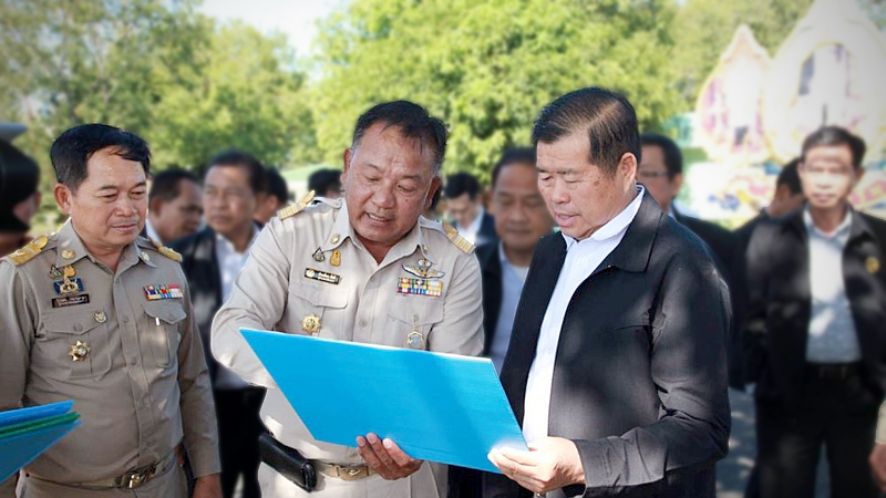 Interior official inspects reservoirs’ readiness for drought Interior official inspects reservoirs’ readiness for drought