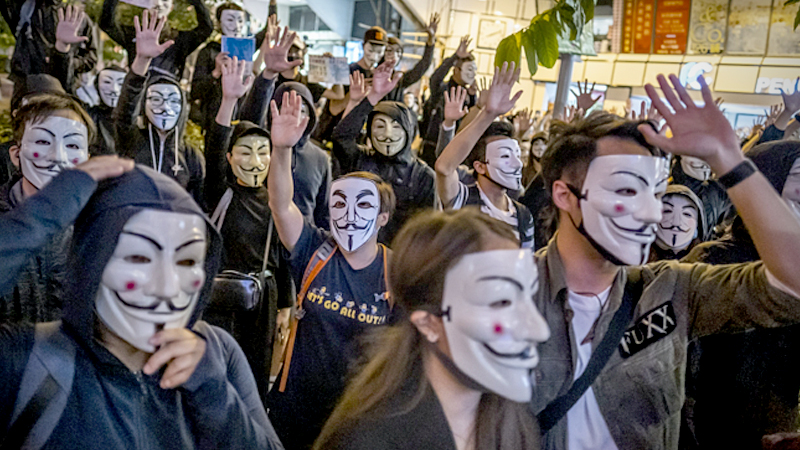File Photo: Hong Kong's protesters