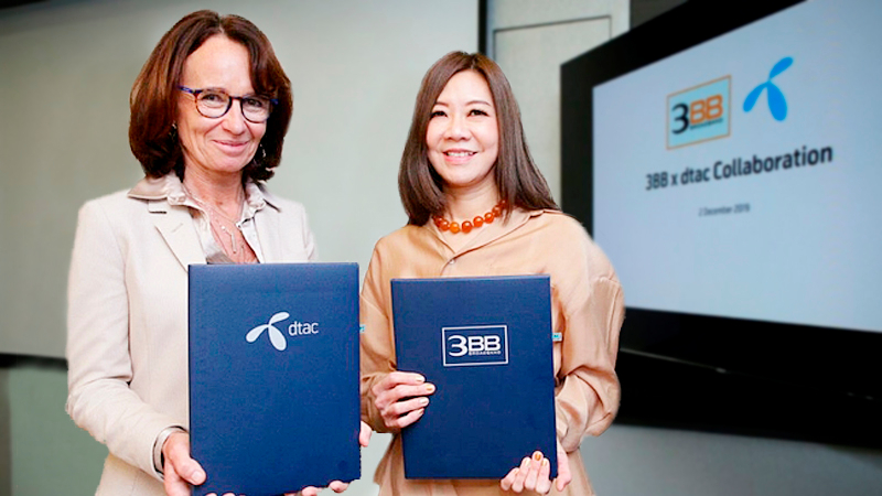 Dtac, Triple T Broadband join forces to enhance customer services Dtac, Triple T Broadband join forces to enhance customer services