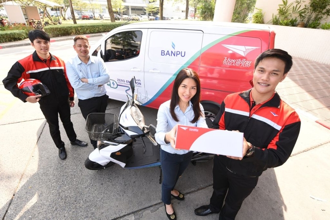 Thailand Post goes electric with help from Banpu Thailand Post goes electric with help from Banpu