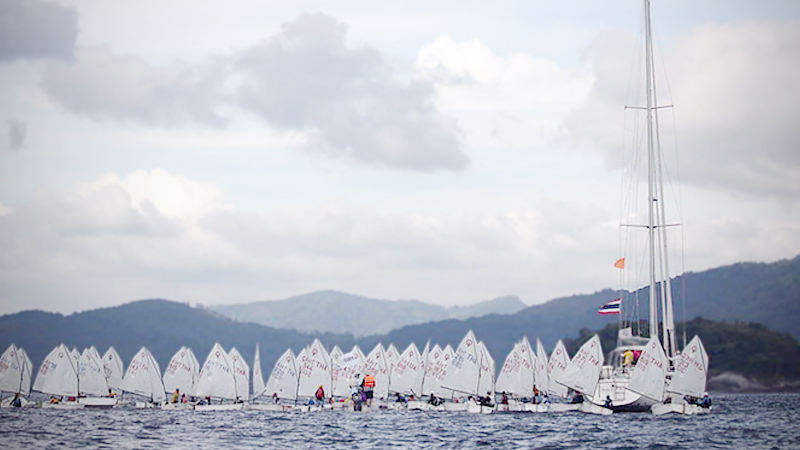 Dinghies and radio-controlled boats rule the waves Dinghies and radio-controlled boats rule the waves