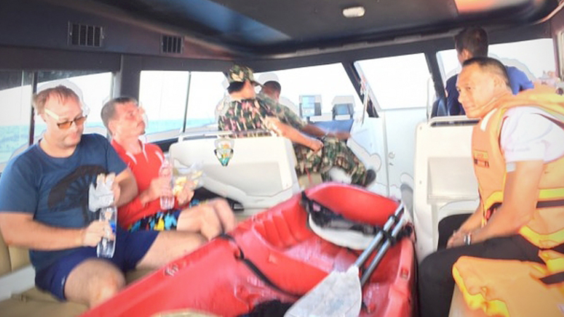 Missing Russian tourists rescued in Koh Chang Missing Russian tourists rescued in Koh Chang