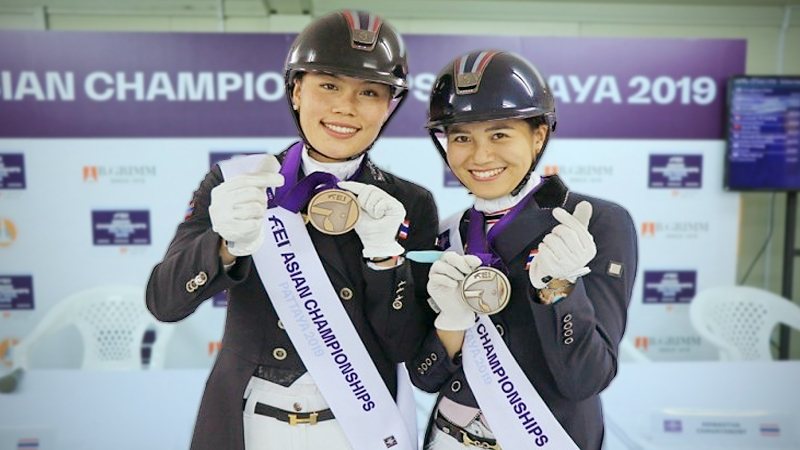 Thai riders show off their grace in dressage Thai riders show off their grace in dressage