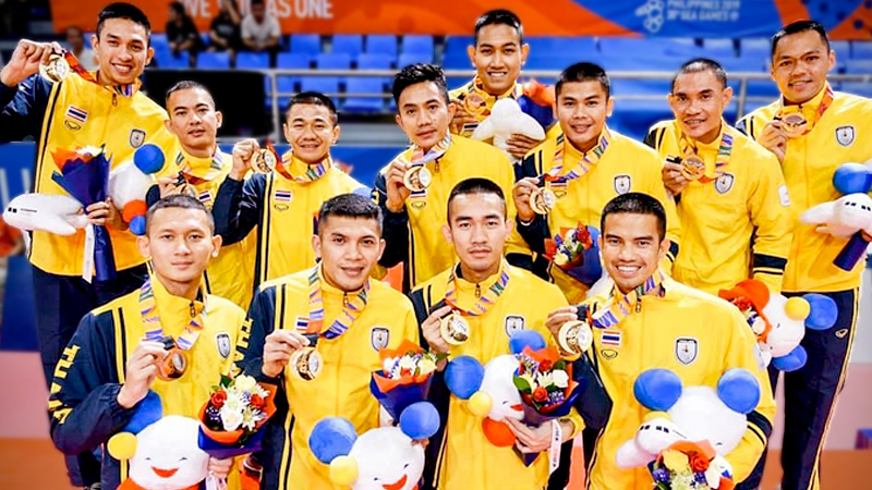 Rich gold harvest eases pain of Thai women's defeat in football final Rich gold harvest eases pain of Thai women's defeat in football final