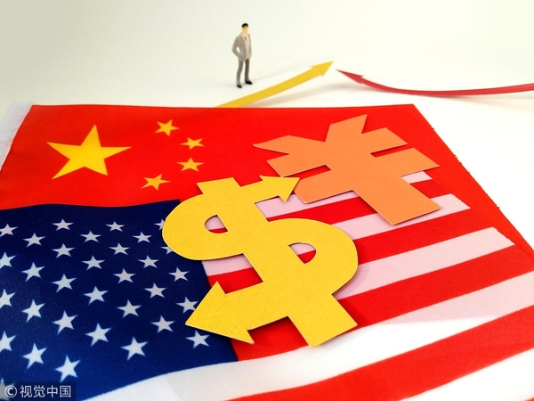 The nature of Sino-US economic and trade cooperation is mutually beneficial.[Photo/VCG]
