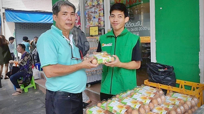Recycle your waste and get free eggs! Recycle your waste and get free eggs!