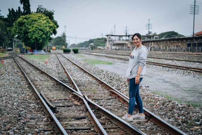Tourists flock to old Nakhon Ratchasima railway station Tourists flock to old Nakhon Ratchasima railway station