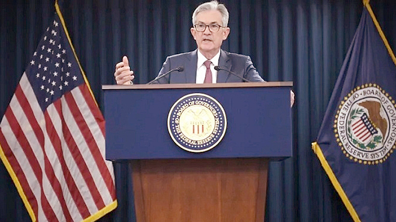 The Federal Reserve's chairman, Jerome Powell