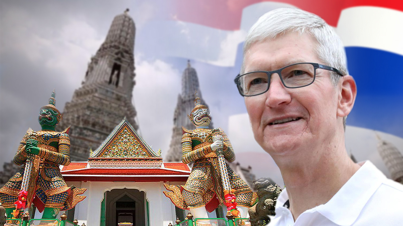 Apple’s Tim Cook surprises locals at Wat Arun Apple’s Tim Cook surprises locals at Wat Arun