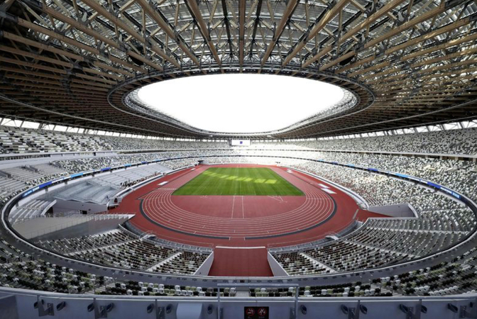 Ceremony marks National Stadium’s completion ahead of Tokyo 2020 Ceremony marks National Stadium’s completion ahead of Tokyo 2020